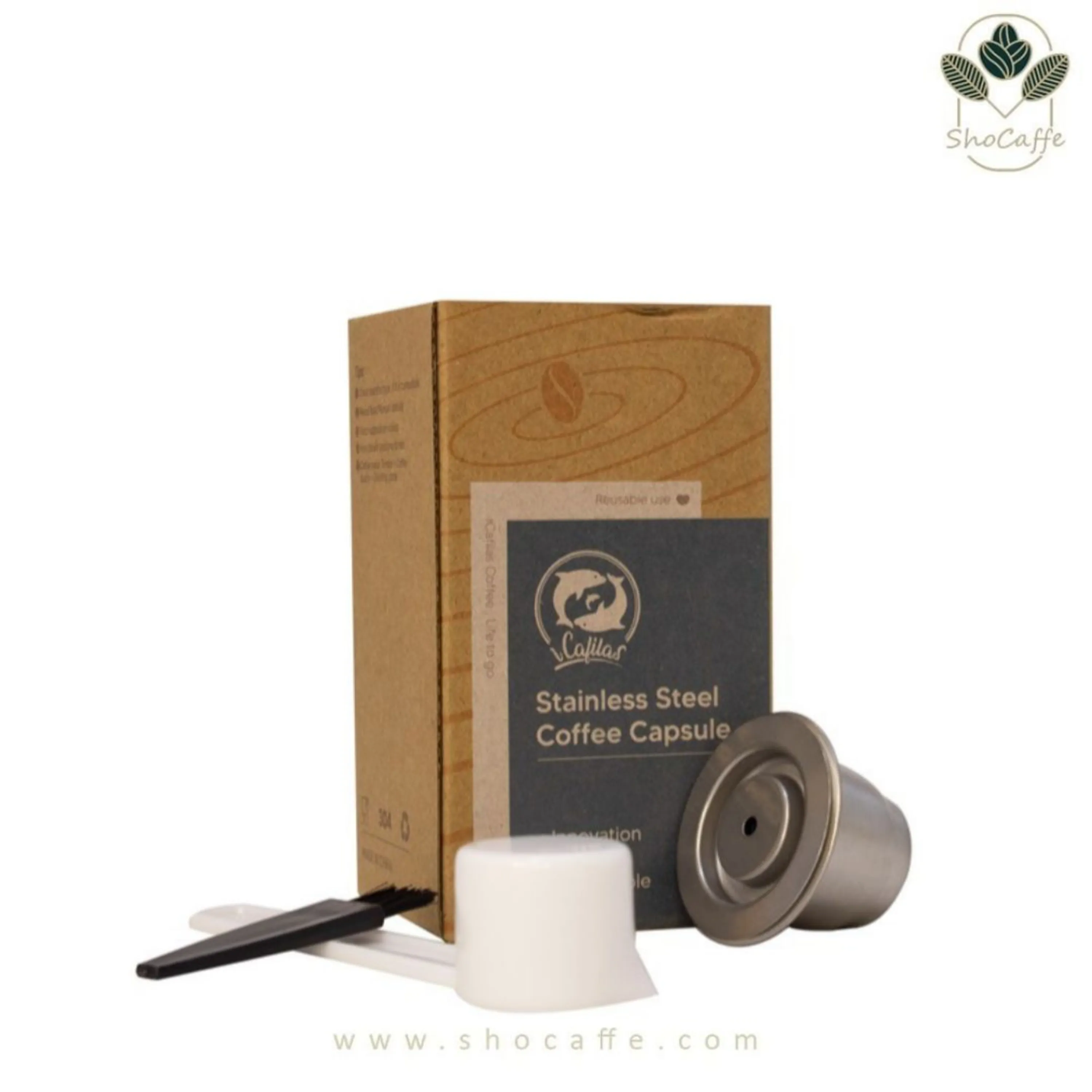 کپسول قابل شارژ نسپرسو Reusable Coffee Capsule 4Y-NS